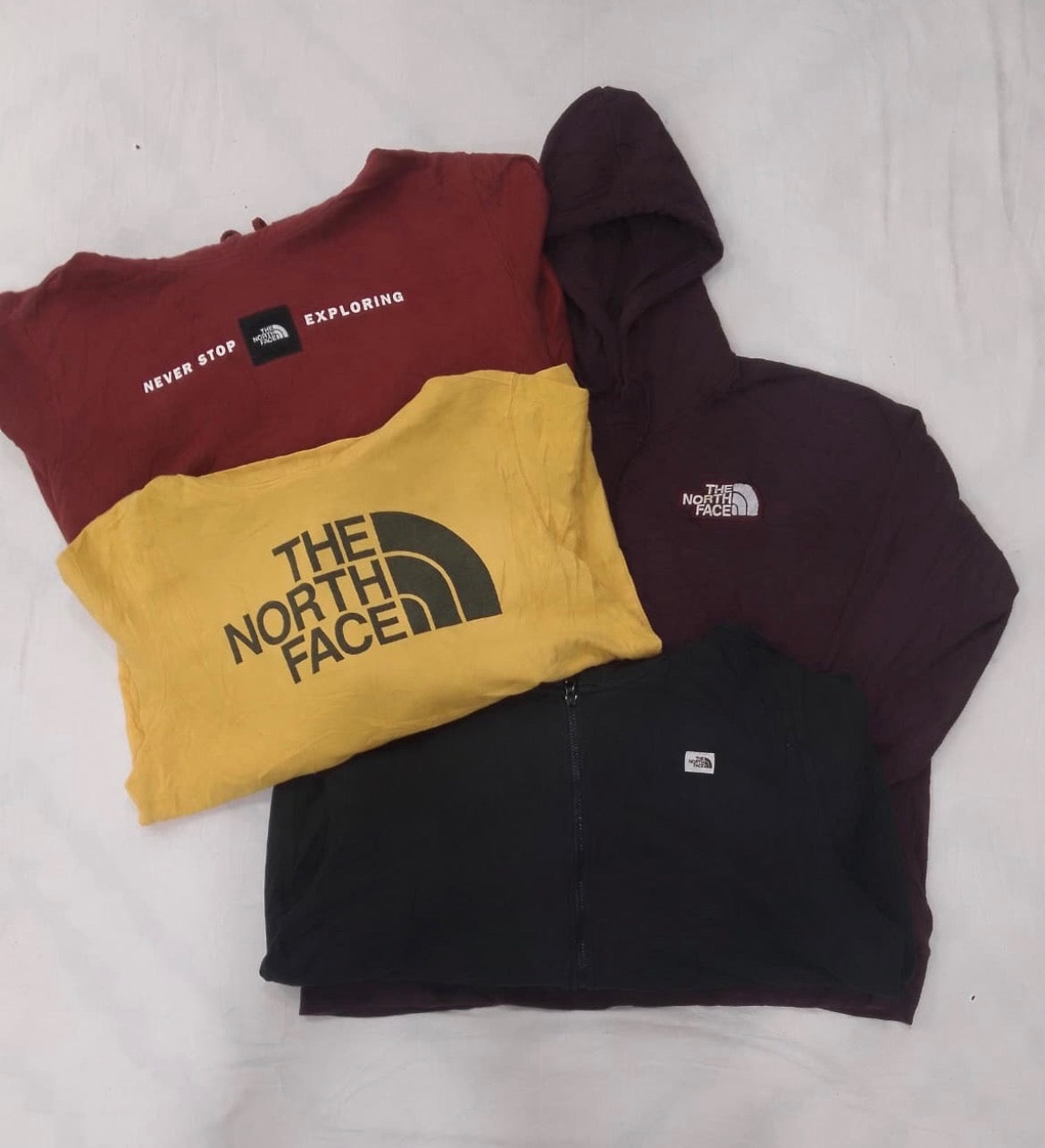 5PCS THE NORTH FACE HOODIE BUNDLE